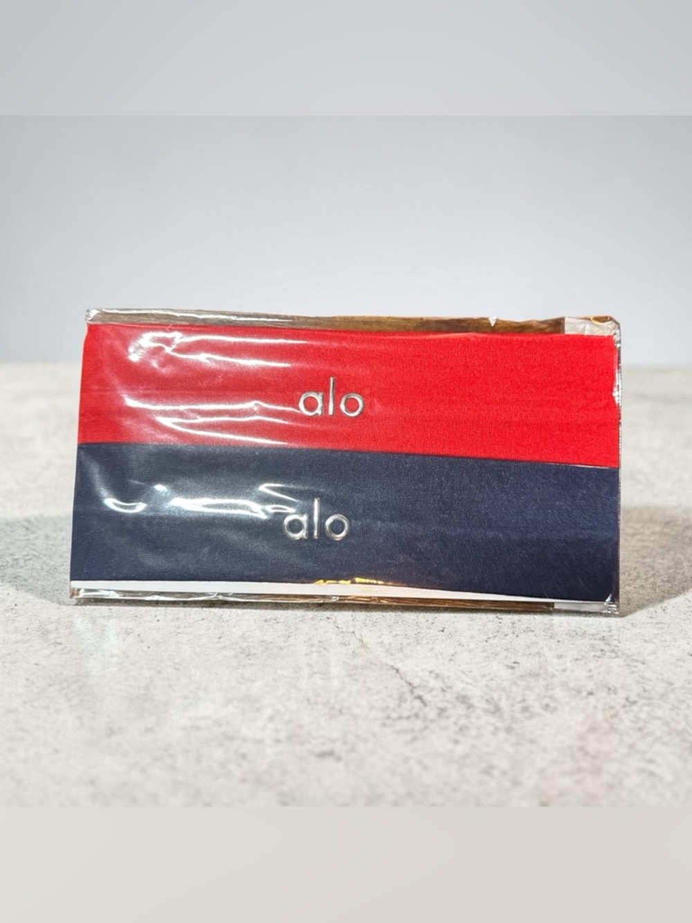 Alo Unisex Headbands - Red & Navy